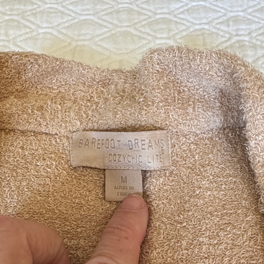 Barefoot Dreams CozyChic Lite Beige Pullover